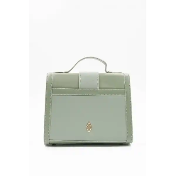 Clement Yeşil Kadın El Çantası
