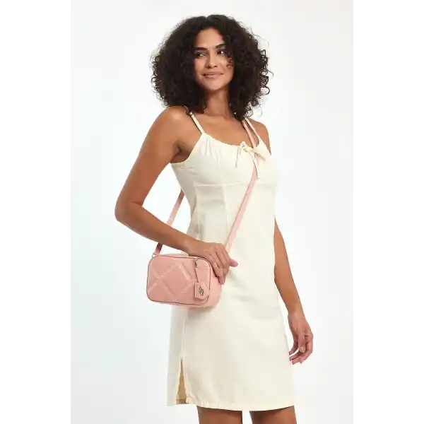 Cube Pudra Kadın Omuz Çantası