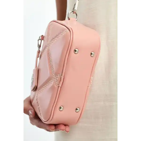 Cube Pudra Kadın Omuz Çantası