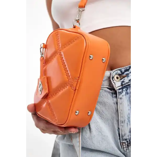 Cube Turuncu Kadın Omuz Çantası