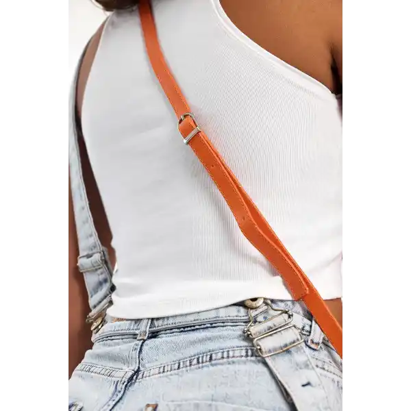 Cube Turuncu Kadın Omuz Çantası