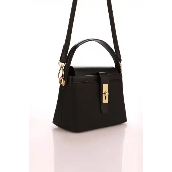 Despina Siyah Kadın El Çantası