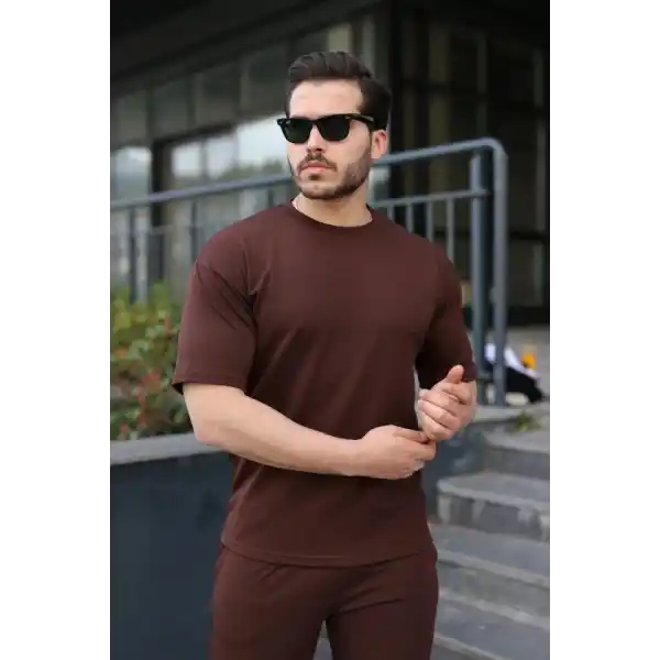 Erkek Alt Üst Krep İkili Takım