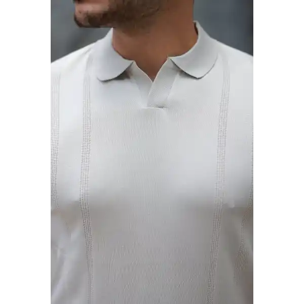 Erkek Hemşire Yaka Kısa Kollu Tişört