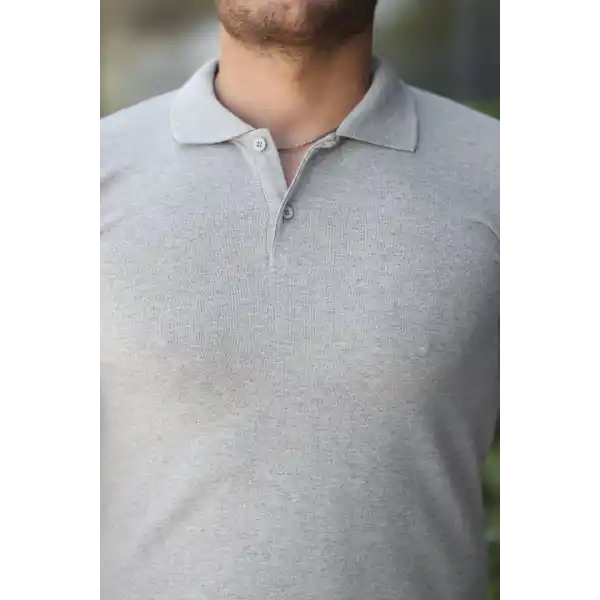 Erkek Kısa Kollu Yakalı Tişört