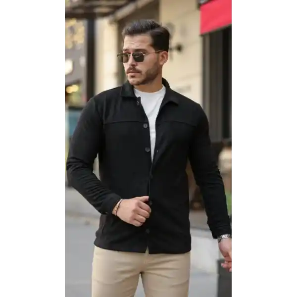 Erkek Süet Ceket Gömlek