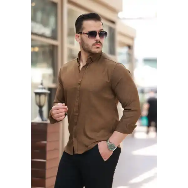 Erkek Uzun Kollu Gömlek