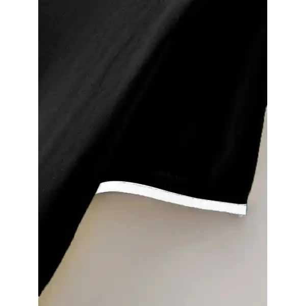 Erkek Kısa Kollu Yakalı Triko Tişört