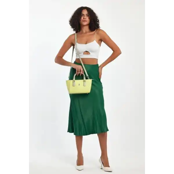 Favor Su Yeşili Kadın El Çantası