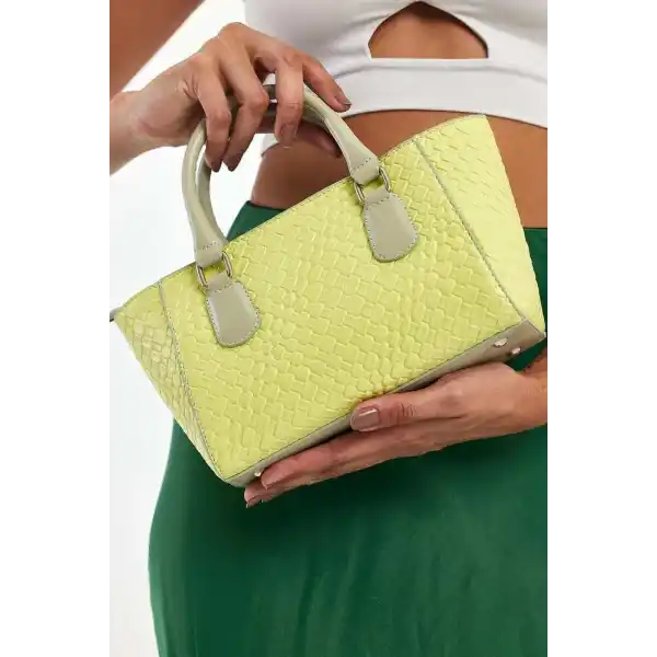 Favor Su Yeşili Kadın El Çantası