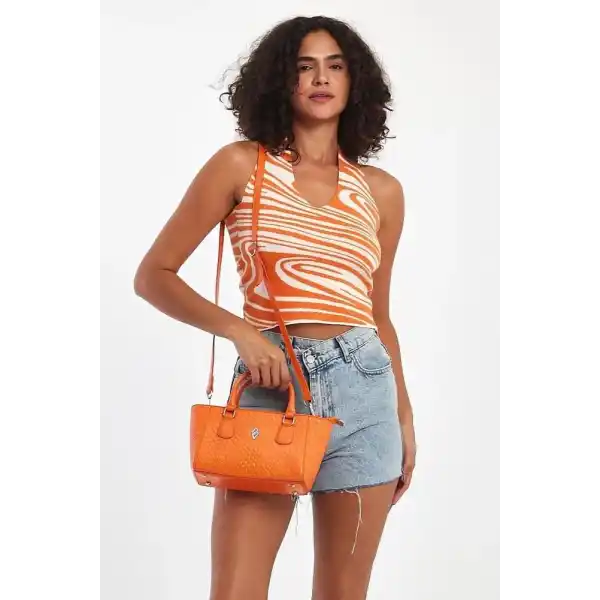 Favor Turuncu Kadın El Çantası