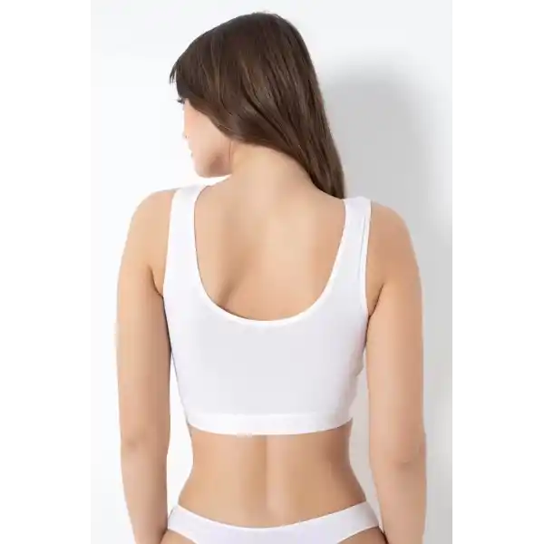 G-Box Kadın Bambu Kalın Askılı Pedli Büstiyer