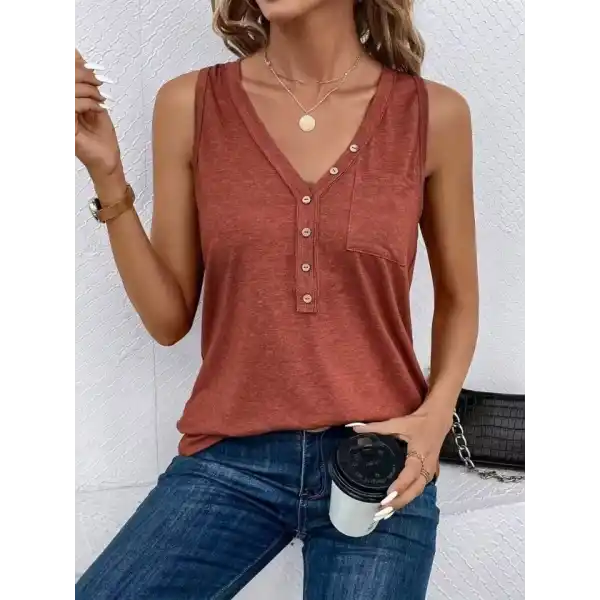 Kadın Askılı önden Düğmeli Viskon Bluz