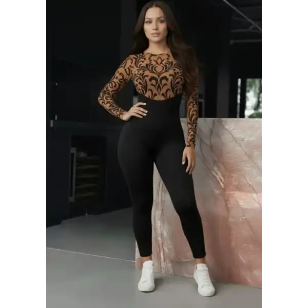 Kadın Siyah Krep Kumaş Pantolon