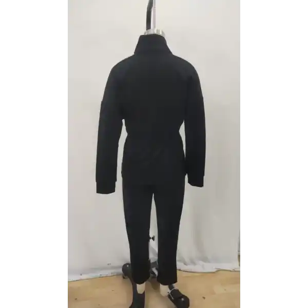 Kadın Uzun Kollu Balıkçı Yaka Belden Lastikli Modal Bluz Ve Pantolon Ikili Takım