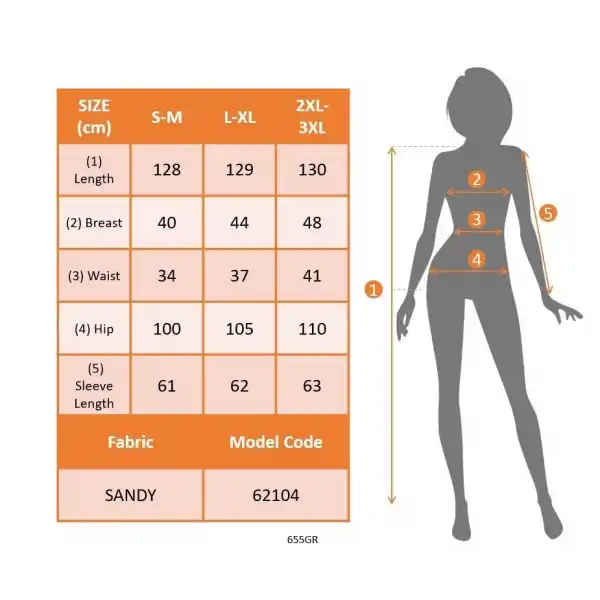 Kadın Uzun Kollu Balıkçı Yaka Kemersiz Pileli Uzun Sandy Elbise