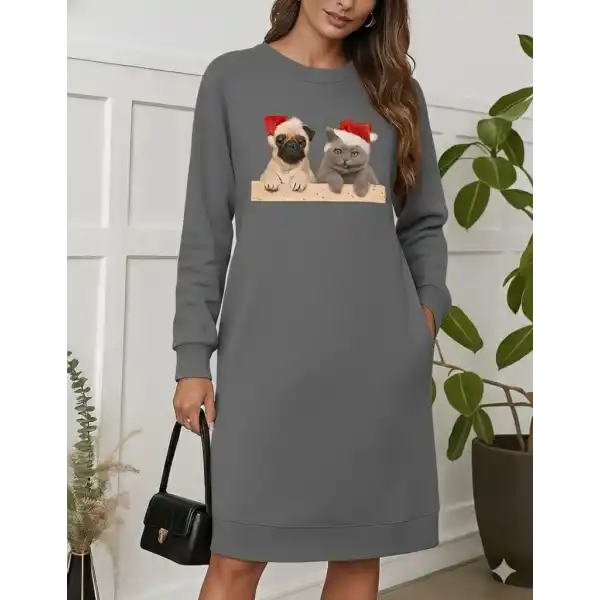 Kadın Uzun Kollu Bisiklet Yaka Desenli Viskon Iki Iplik Bluz