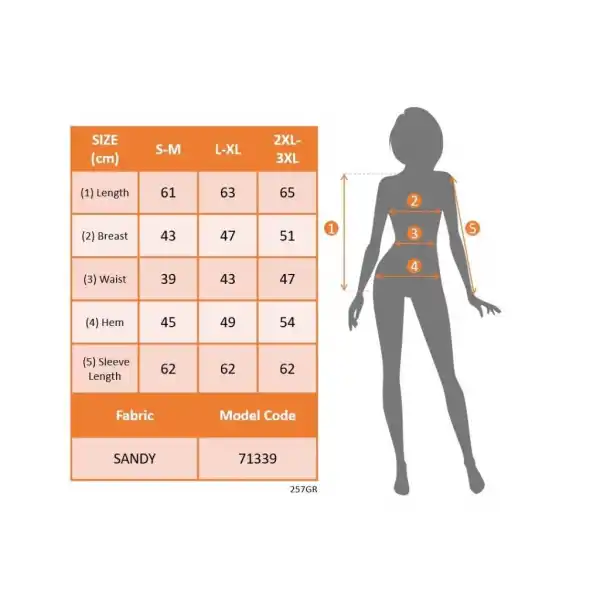 Kadın Uzun Kollu Derin Degaje Yakalı Taşlı Sandy Bluz