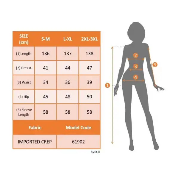 Kadın Uzun Kollu Kruvaze Yakalı Yanları Taşlı Yırtmaçlı Uzun Ithal Krep Elbise