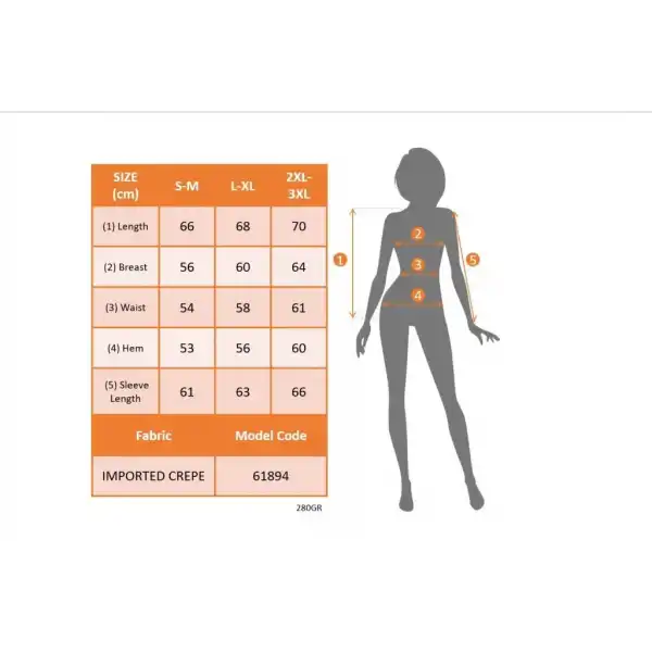 Kadın Uzun Kollu önden Düğmeli Hakim Yaka Ithal Krep Bluz