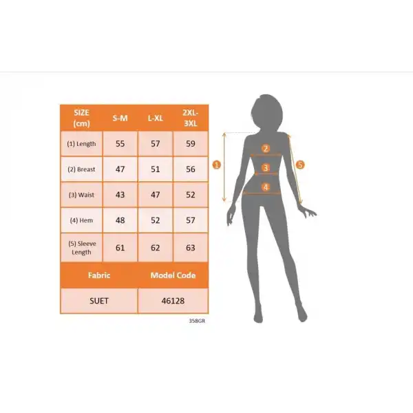 Kadın Uzun Kollu önü Açık Düğmeli Kısa Süet Ceket