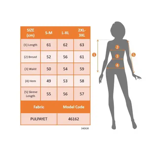 Kadın Uzun Kollu önü Fermuarlı Kısa Pulpayet Ceket