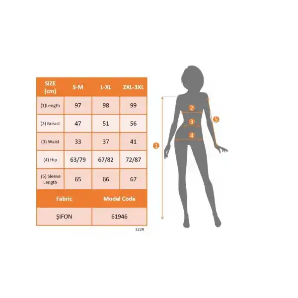 Kadın Uzun Kollu V Yakalı Fırfırlı Ve Bağcıklı şifon Mini Elbise