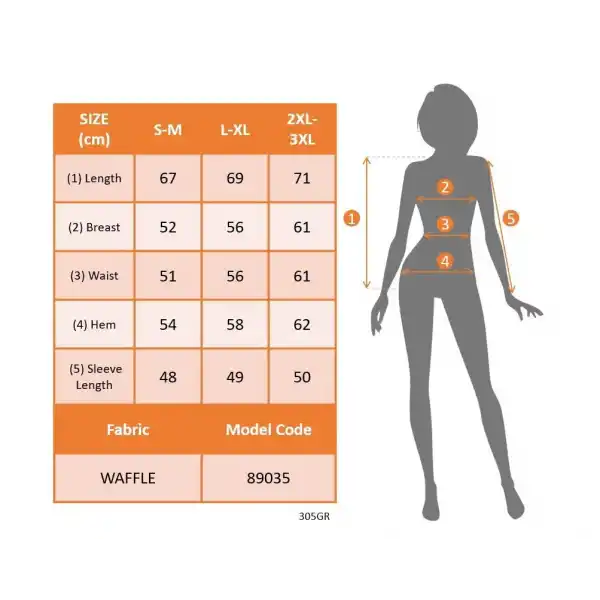 Kadın Uzun Kollu Yakalı Düğmeli Salaş Waffle Bluz