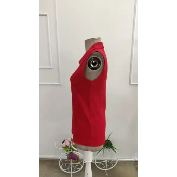 Kadın Yakalı önü Fermuarlı Bürümcük Bluz
