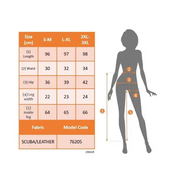 Kadın Yüksek Bel Deri Detaylı Fermuarlı Dalgıç Tayt