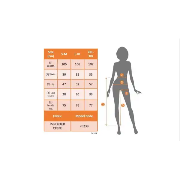 Kadın Yüksek Bel önü Nervürlü Paçaya Doğru Geniş Ithal Krep Pantolon