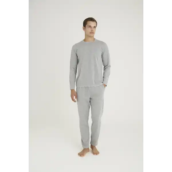 Kocabey 9222 Erkek O.Yaka Pijama Takım