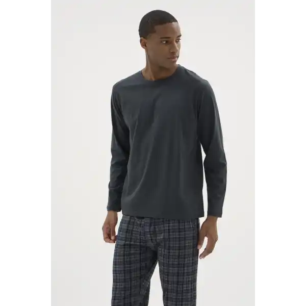 Kocabey 9273 Erkek  O Yaka Pijama Takımı