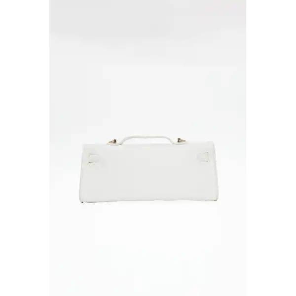 Lucia Beyaz Kadın El Çantası