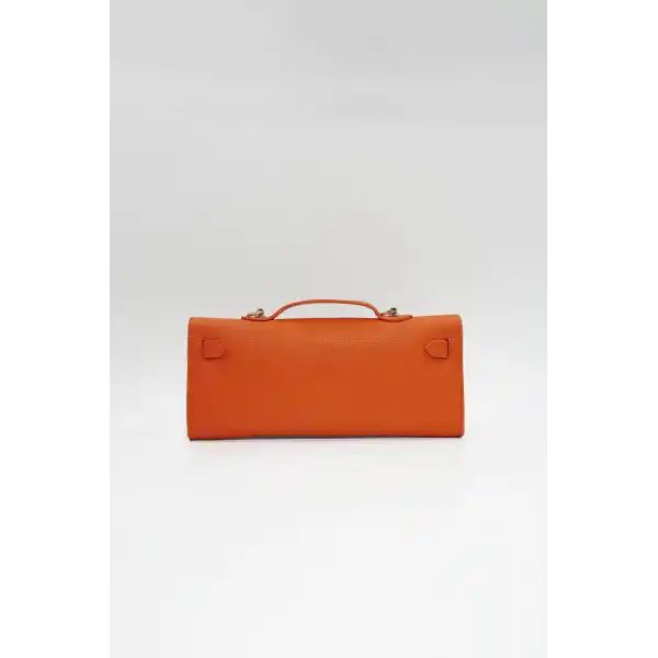 Lucia Turuncu Kadın El Çantası