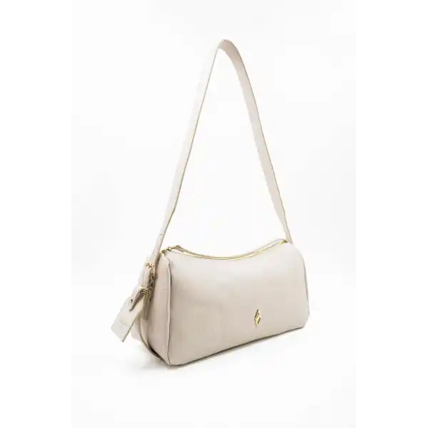 Luna Bej Yumuşak Kadın Omuz Çantası