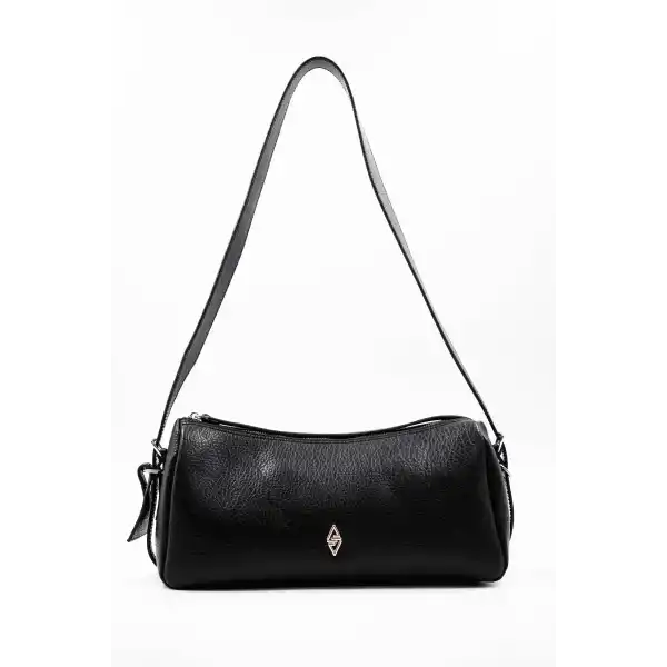 Luna Siyah Yumuşak Kadın Omuz Çantası