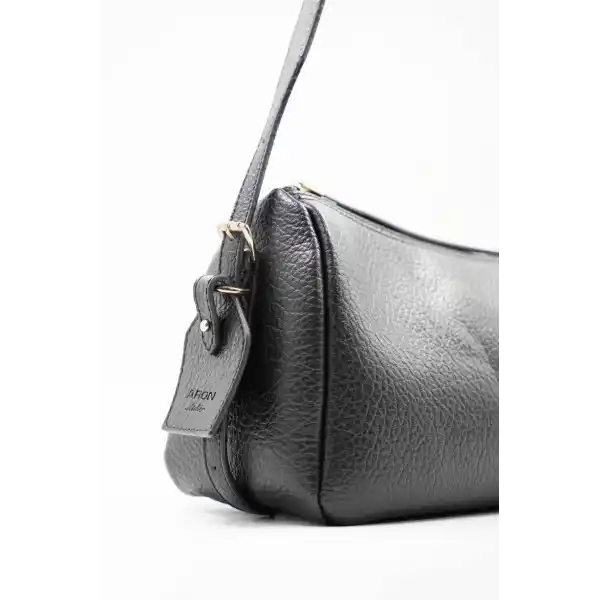 Luna Siyah Yumuşak Kadın Omuz Çantası