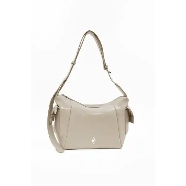 Martina Vizon Kırışık Mat Rugan Kadın Omuz Ve Çapraz Çantası