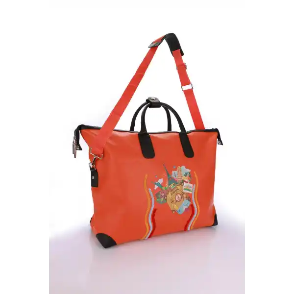 Massima Turuncu Seyahat Çantası