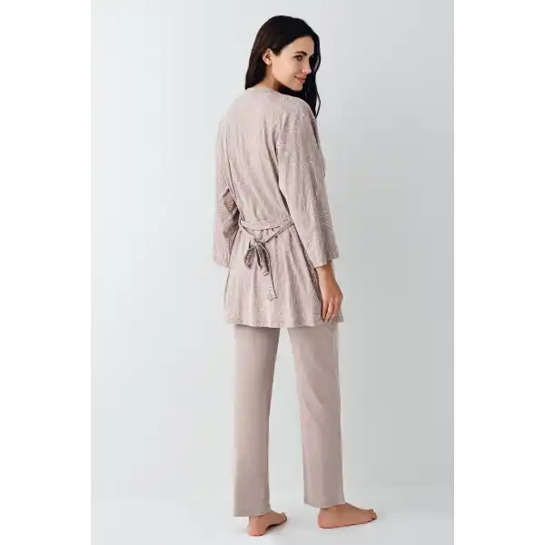 Pierre Cardin 9099-S 3lü Pijama Takımı