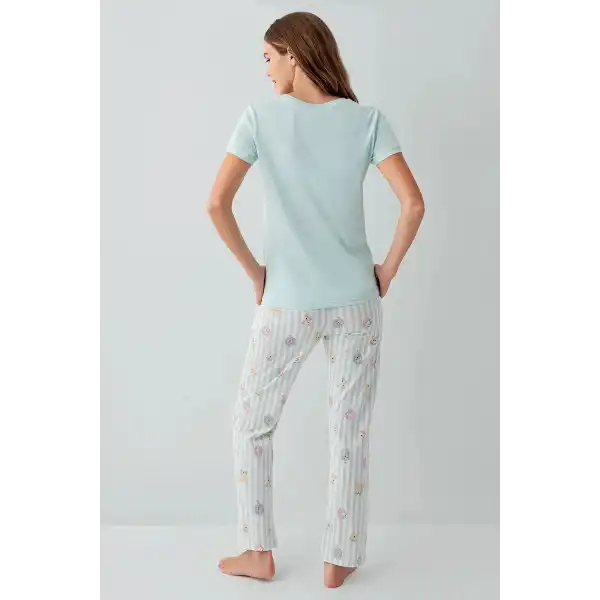 RolyPoly RP3810-S Kadın Kısa Kol Pijama Takımı