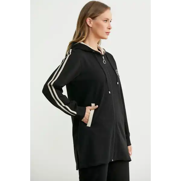 Sementa 76498 Kapüşonlu Tam Fermuarlı Eşofman Takım