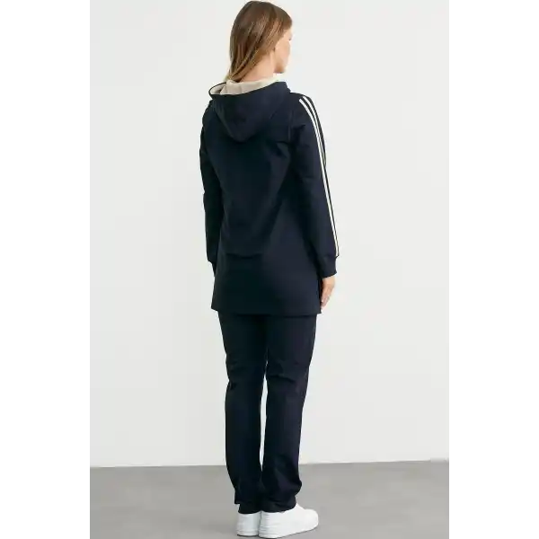 Sementa 76498 Kapüşonlu Tam Fermuarlı Eşofman Takım