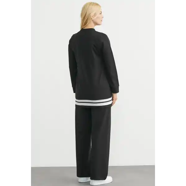 Sementa 76511 Tam Fermuarlı Tunik Eşofman Takım