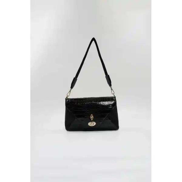 Siyah Kadın Omuz Çantası