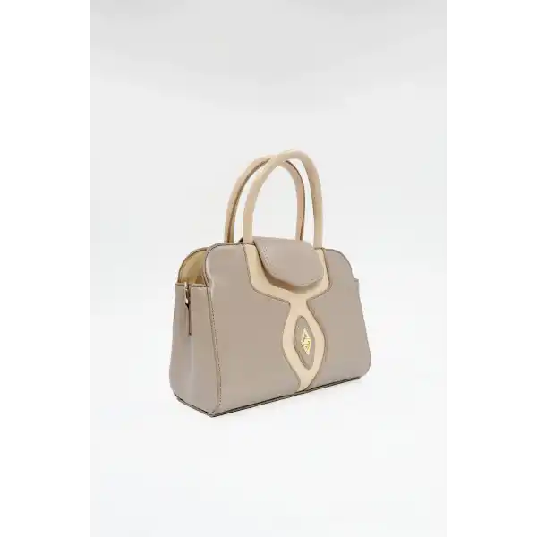 Soley Vizon Mat Parlak Kadın El Çantası