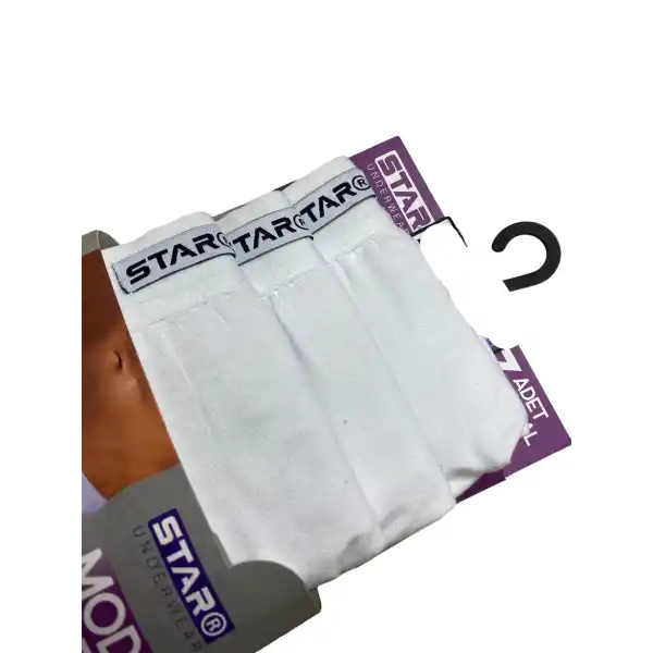 Star Erkek 3lü Modal Slip