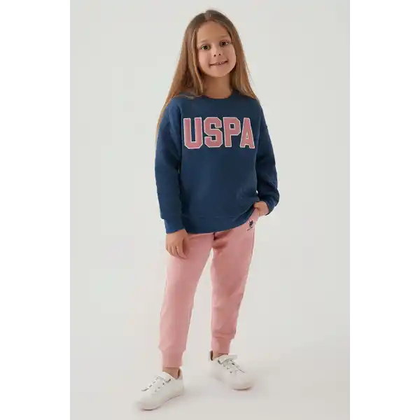 US Polo 1620-4 Kız Çocuk İkili Takım