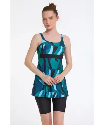 Argento 0551-326 Kadın Taytlı Tankini
